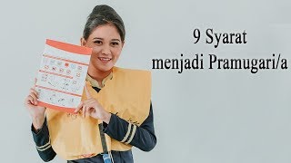 9 Syarat Menjadi Pramugari  Persyaratan Jadi Pramugari  Sekolah Pramugari Jogja Air Crew [upl. by Trici435]