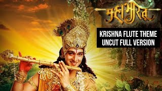 KRISHNA FLUTE MUSIC COMPLETE VERSION  STARPLUS MAHABHARAT [upl. by Eugatnom]