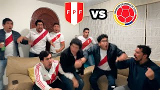 PERU VS COLOMBIA  ELIMINATORIAS 2026  REACCION HINCHAS PERUANOS [upl. by Terb]