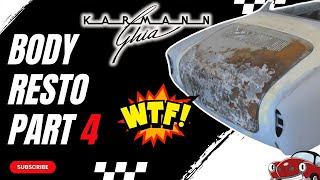 Karmann Ghia Body Restoration Part 4 [upl. by Edyth781]