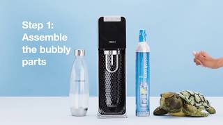 SodaStream POWER  How To Use [upl. by Airreis]