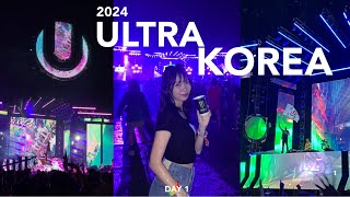 Ultra Korea 2024 VLOG 🇰🇷🎧 Paradise City Armin Van Buuren WampW Deadmau5 Nghtmre [upl. by Aniuqal232]