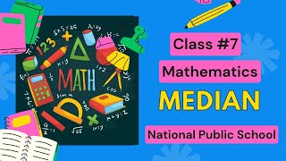 Median Class 7 Mathematics NpsOfficial [upl. by Otsirave]