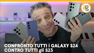 MEGLIO GALAXY S24 o S23 CONFRONTO TRA TUTTI I SAMSUNG [upl. by Hsilgne]