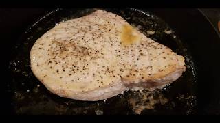 Swordfish Steak cooked on Traeger Grill BBQ [upl. by Nabois]