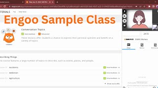 Engoo Sample Class Alcohol Conversation Topic [upl. by Benisch766]