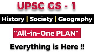 UPSC Mains GS 1  One Stop amp HandHolding Strategy with PYQs Analysis [upl. by Aikmat]