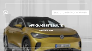 Affichage tête haute  HeadUpDisplay  Tutoriel I Volkswagen [upl. by Eydnarb]