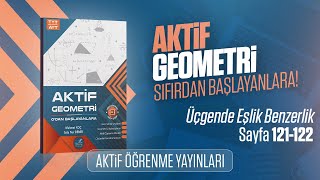 Aktif Geometri Çözümleri  Sayfa 121122  Üçgende Eşlik Benzerlik [upl. by Lled]