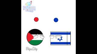 palestine israel gets bettercountryballs fypシ゚ freepalestine [upl. by Ihcelek]