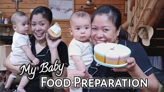 How I Prepare my Baby Food I How I Make Homemade Baby Food I 6 month old Baby [upl. by Sparkie]