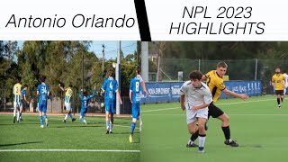 Antonio Orlando  NPL 2023 highlights [upl. by Ehcsrop]