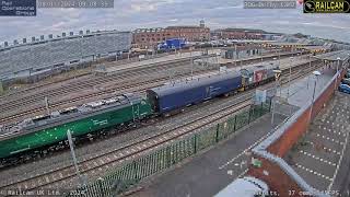 Rail Operations Group 93001 Break Cover  Railcam UK [upl. by Atirb]