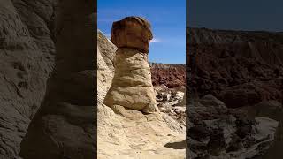 Hiking Toadstool Hoodoos Trail in Kanab Utah 🏜️🇺🇸 hoodoos utah hiking [upl. by Natassia706]