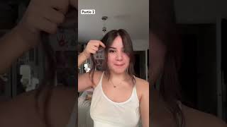 Tuto cheveux 💆‍♀️ partie 2  LilaBonbon shorts [upl. by Ebner742]