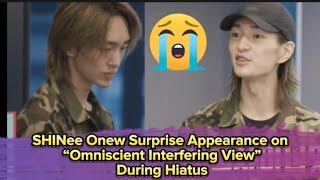 SHINee Onew Makes Surprise Appearance on “Omniscient Interfering View” During Hiatus [upl. by Eiboh]