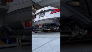 22 WRX Invidia R400 Exhaust Cold Start [upl. by Chariot]