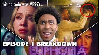 Euphoria Season 2 Episode 1 BREAKDOWN amp My PREDICTIONS [upl. by Kciv448]