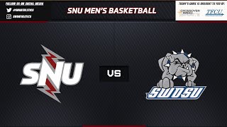 SNU Mens Basketball Postgame  SWOSU [upl. by Aniret]