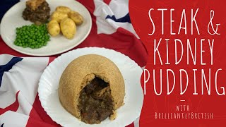 Ep146 Steak and Kidney Pudding  How To Make A Classic Steamed Steak Pudding With Suet Pastry [upl. by Noe]