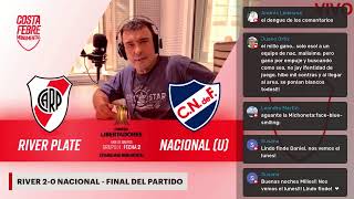 RIVER vs Nacional Uruguay  EN VIVO  Fecha 2  Copa Libertadores  Relata Lito Costa Febre [upl. by Moses]