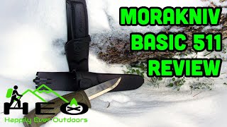 Morakniv Basic 511 Review bushcraft on a shoestring budget [upl. by Poore877]