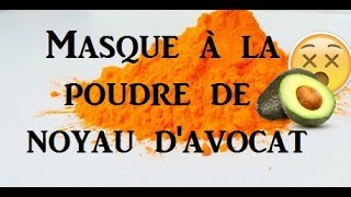 17 Beauté  Masque à la poudre de noyau davocat [upl. by Harpp]