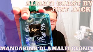 ALMAFI COAST BY JUST JACK  AMAZING MANDARINO DI ALMAFI BY TOM FORD CLONE [upl. by Assilat]