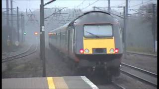 Trains at Brookmans Park  190211 [upl. by Maiocco]