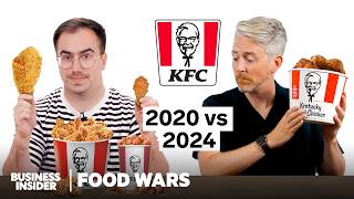 US vs UK KFC 2020 vs 2024  Food Wars  Insider Food [upl. by Victoir]