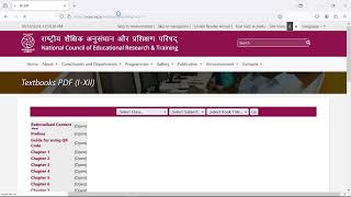 how to download NCERT books on computer with screen reader [upl. by Rebekah536]