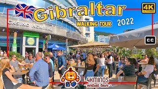 🇬🇧🇬🇮 GIBRALTAR  OCEAN VILLAGE  4K Ultra HD Walking Virtual Tour UK 2022 [upl. by Ihtak]