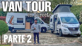 🚐 VAN TOUR en DIRECTO 📣 HYMER vs WEINSBERG 🚍 CAMPER SANTANDER GRAN VOLUMEN 👉🏻 Wagon On The Road [upl. by Kinzer]