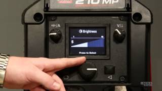 Lincoln Electric POWER MIG 210 MP User Interface WalkThrough [upl. by Flora]