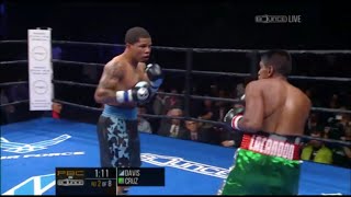 Gervonta quotTankquot Davis Vs Cristobal Cruz Fight Highlights 103015 [upl. by Ledoux805]