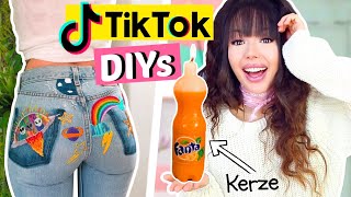 Virale DIYs von TIK TOK ausprobieren ✂️ ViktoriaSarina [upl. by Pavlov]