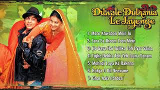 Dilwale Dulhania Le Jayenge DDLJ  Shahrukh Khan Kajol  90s Hits  Filmy Jukebox [upl. by Reimer486]