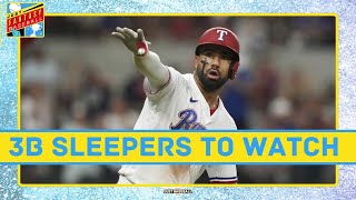 Top Fantasy Baseball Sleepers at Third Base to Draft in 2024 [upl. by Nylle42]