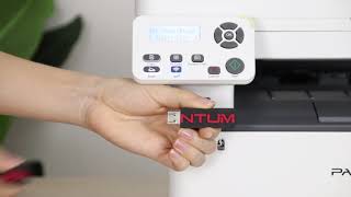 Easily Scan the Files to USB Drive with Pantum M7100 Series [upl. by Busey919]