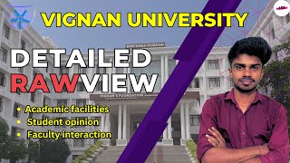 The Surprising Truth about Vignan University Revealed [upl. by Enylrac]