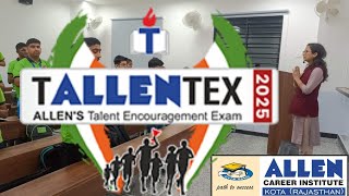 Tallentex Exam 2025  Tallentex Registration  Allen Scholarship Examination 2025 [upl. by Eidderf]