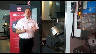 Haas UMC750 5Axis Universal Machining Centre  A review by MTDCNCcom [upl. by Husha859]