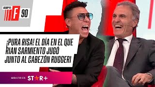 quotAL DE VINCHA DEJÁMELO A MÍquot IMPERDIBLE ANÉCDOTA de Brian Sarmiento jugando con Ruggeri [upl. by Akerdnuhs]