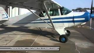 1947 Piper PA12 Super Cruiser GM148 [upl. by Enyak]