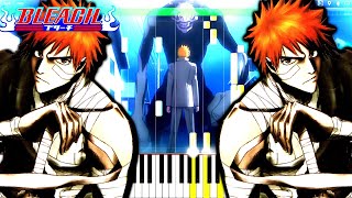 Bleach  Creeping Shadows  Piano Tutorial [upl. by Namrak178]