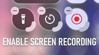 How to Enable Screen Recording Feature on iOS 18  Easy Guide [upl. by Bajaj]