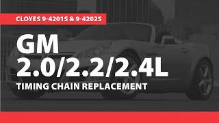 GM 202224L Timing Chain Replacement Cloyes 94201S amp 94202S [upl. by Sion]