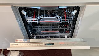 Bosch SMV8YCX03E zeolith drying technology dishwasher [upl. by Airol]