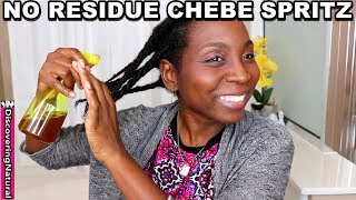 How to Use Chebe Powder without Residue  Chebe Spritz  Natural Hair  DiscoveringNatural [upl. by Bina]