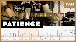 Guns N Roses  Patience  Guitar Tab  Lesson  Cover  Tutorial [upl. by Thrift845]